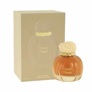 Vanilla Voyage Eau de Parfum 100ml Long Lasting Floral Woody Fragrance Unisex Perfume with Sweet Caramel Jasmine and Honey Gourmand Perfect for Daily Wear Gift for Women & Men