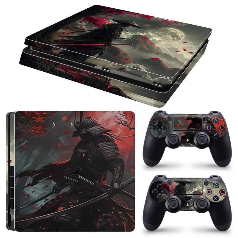 Ps4 Slim Controller Skin Stickers, Waterproof Scratch-Resistant Custom Design, Durable Protective Film, Unique Handheld Decoration
