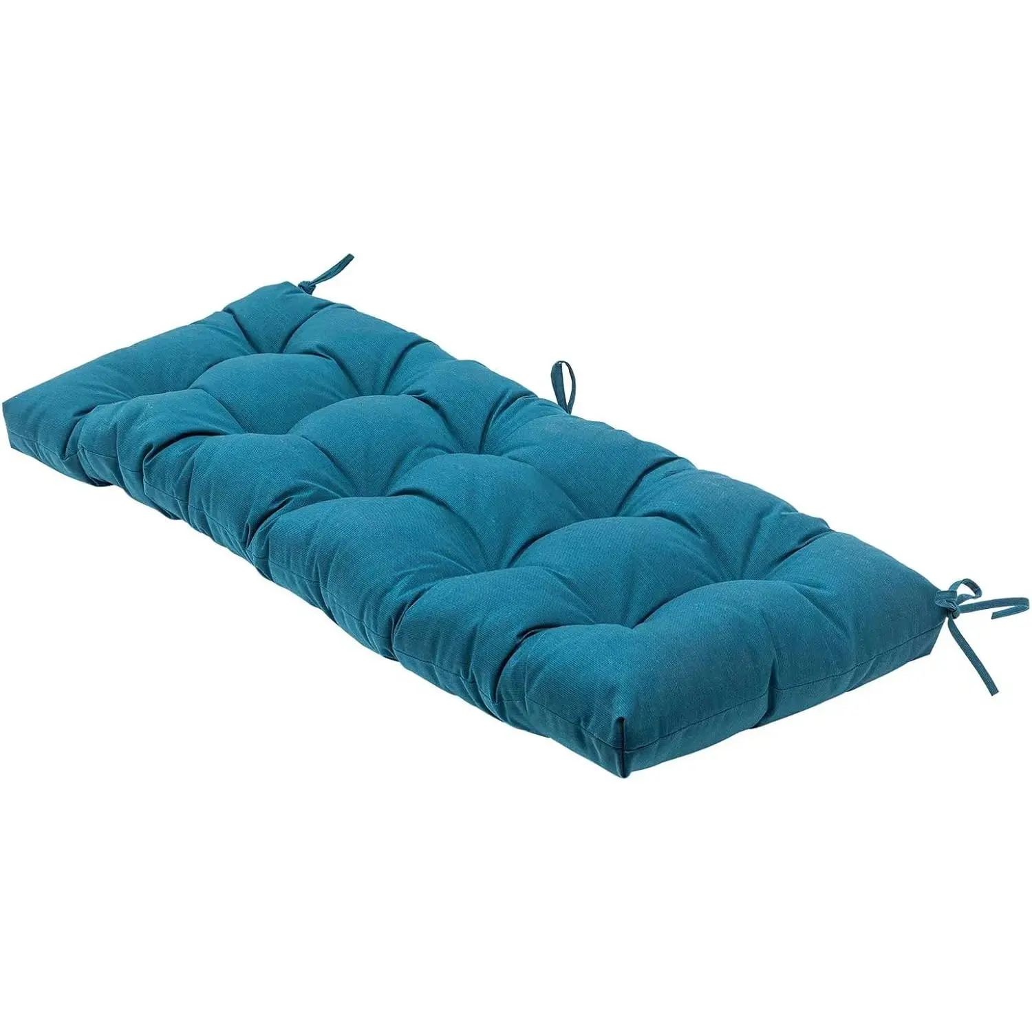 Outdoor Bench Cushion - 51x18x4 Inch  Patio Bench Cushion, Durable Bench Cushions for Outdoor Furniture,  Outdoor Bench Cushions for Garden, Deck,Peacock Blue