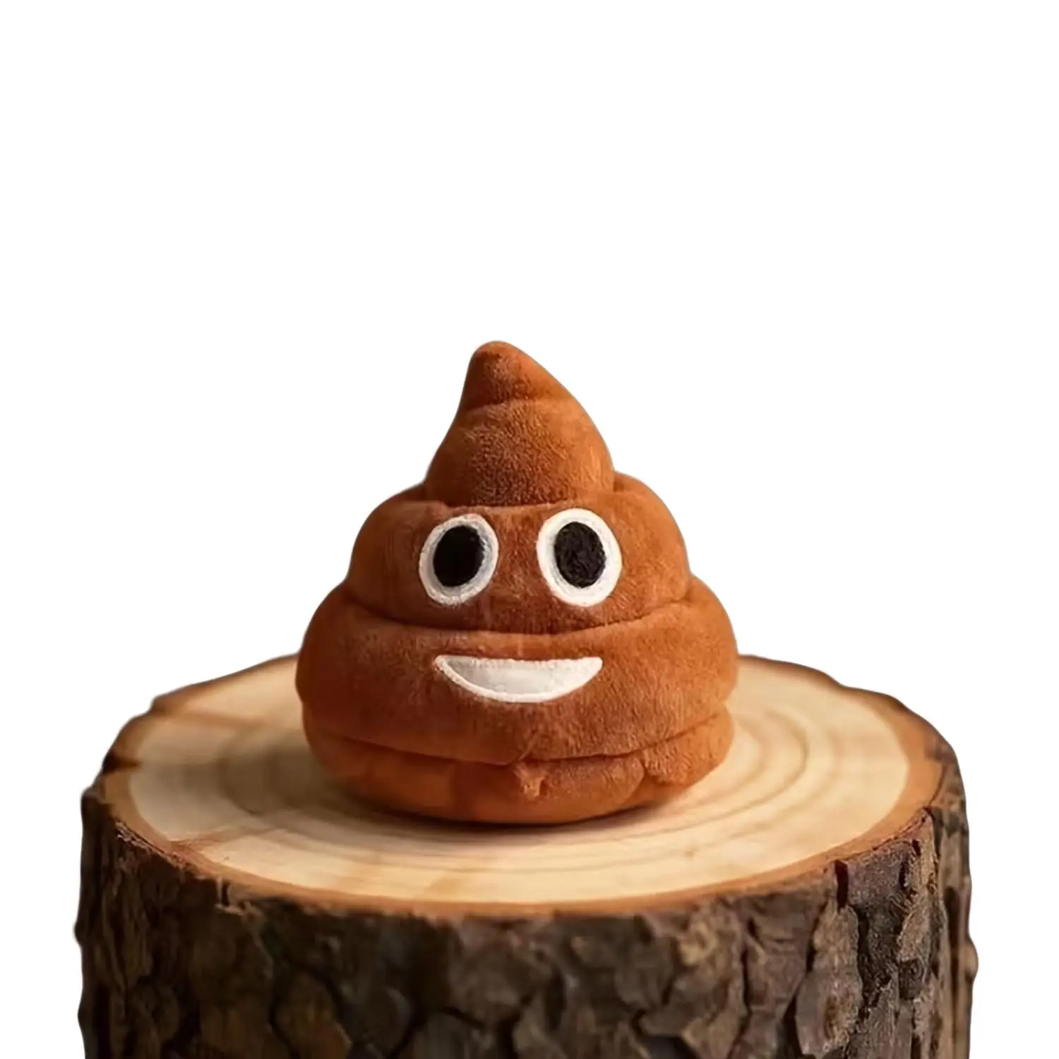 Plush Dog Toy in Poop Shape, Funny Sound-Making Doll with Fart Sounds, Soft Plush Material, Stress Relief, Humorous Design