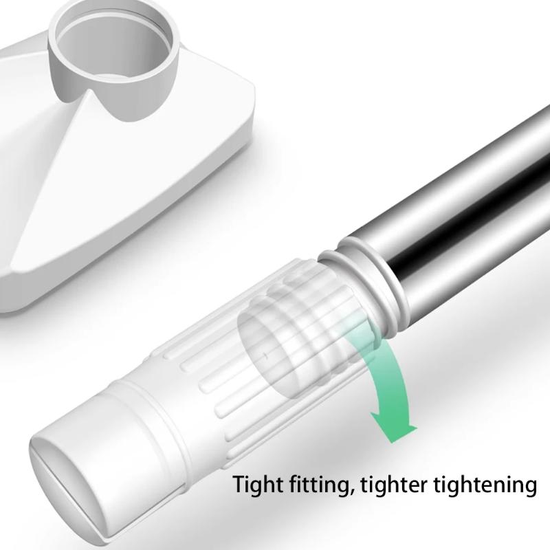 Clothing Hanger Telescopic Rod Stainless Steel Multipurpose Curtain Support Pole Balcony Clothes Drying Hanger For Wardrobe