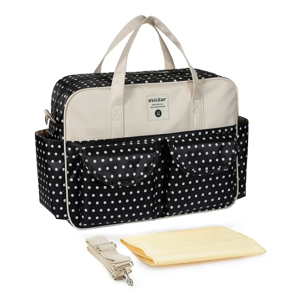 Waterproof Multi-Functional Large Capacity Sling Shoulder Mommy Diaper Bag, Mummy Bag, Mommy Bags, Stylish Maternity Bag, Versatile Hospital Bag for Moms