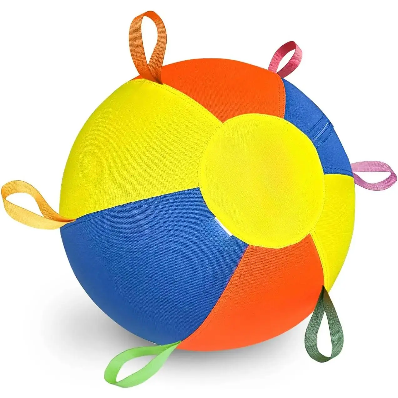 Herding Ball for Dogs Interactive Large Dog Ball with Handles Durable Outdoor Training Dog Toy for Medium to Large Dogs Corgis Australian Shepherd Cattle Dog Border Collie & Horses (NOT for Aggressive Chewing)