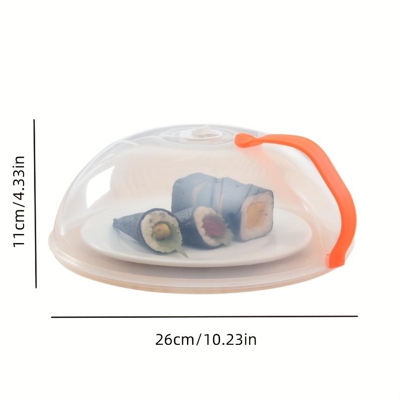 Microwave Splash Guard Cover with Steam Vent, Leak-Proof Durable PP Design, Ergonomic Handle for Comfortable Cooking, Perfect for Vegetables and Other Foods, Kitchen Cooking Accessory, Food Safe, Handheld #GLOBAL PICKS