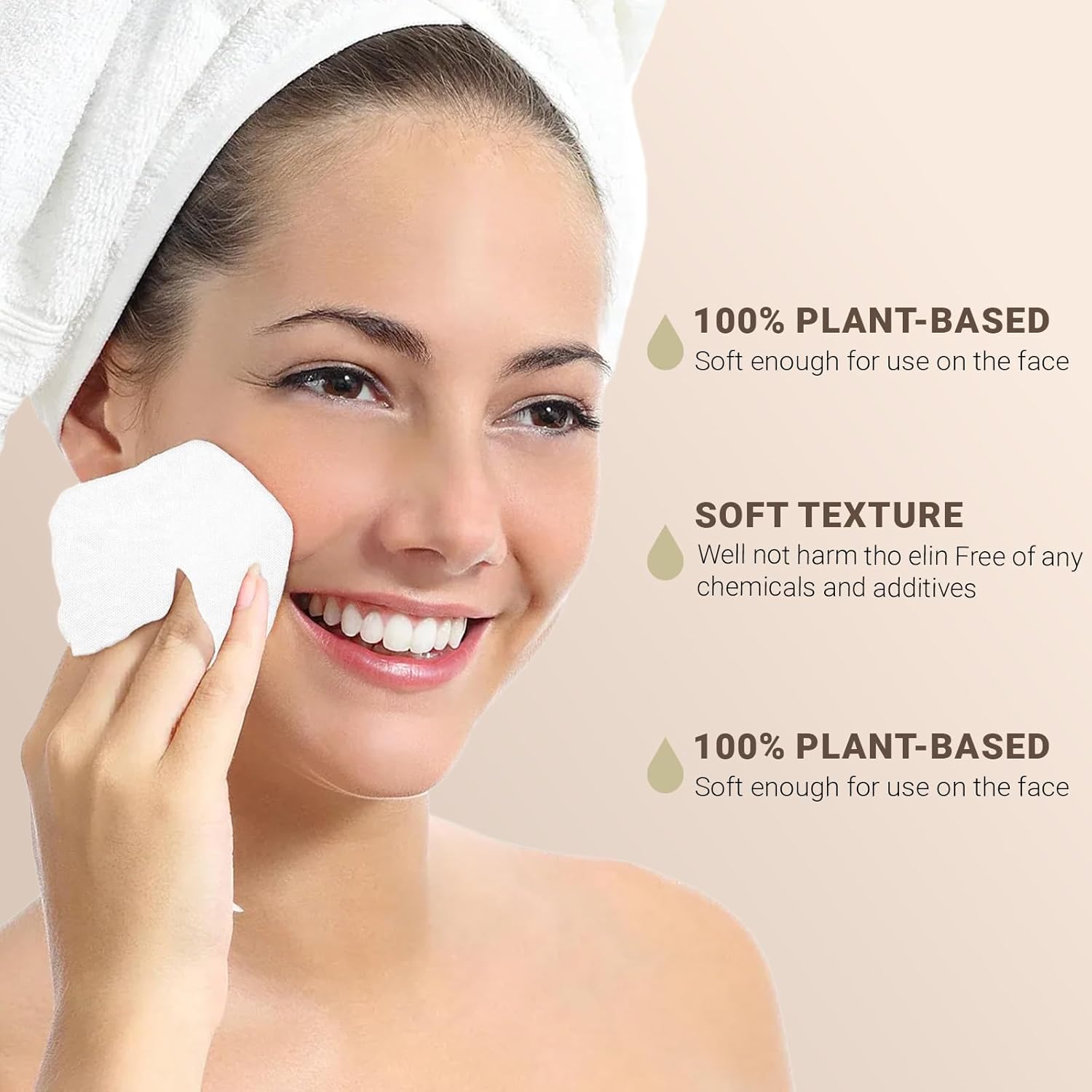 300 PCS Compressed Towels Mini Tablets Disposable Portable Face Towel Cotton Coin Tissue Portable Towels for Travel Camping Hiking Outdoor Sports Beauty Salon