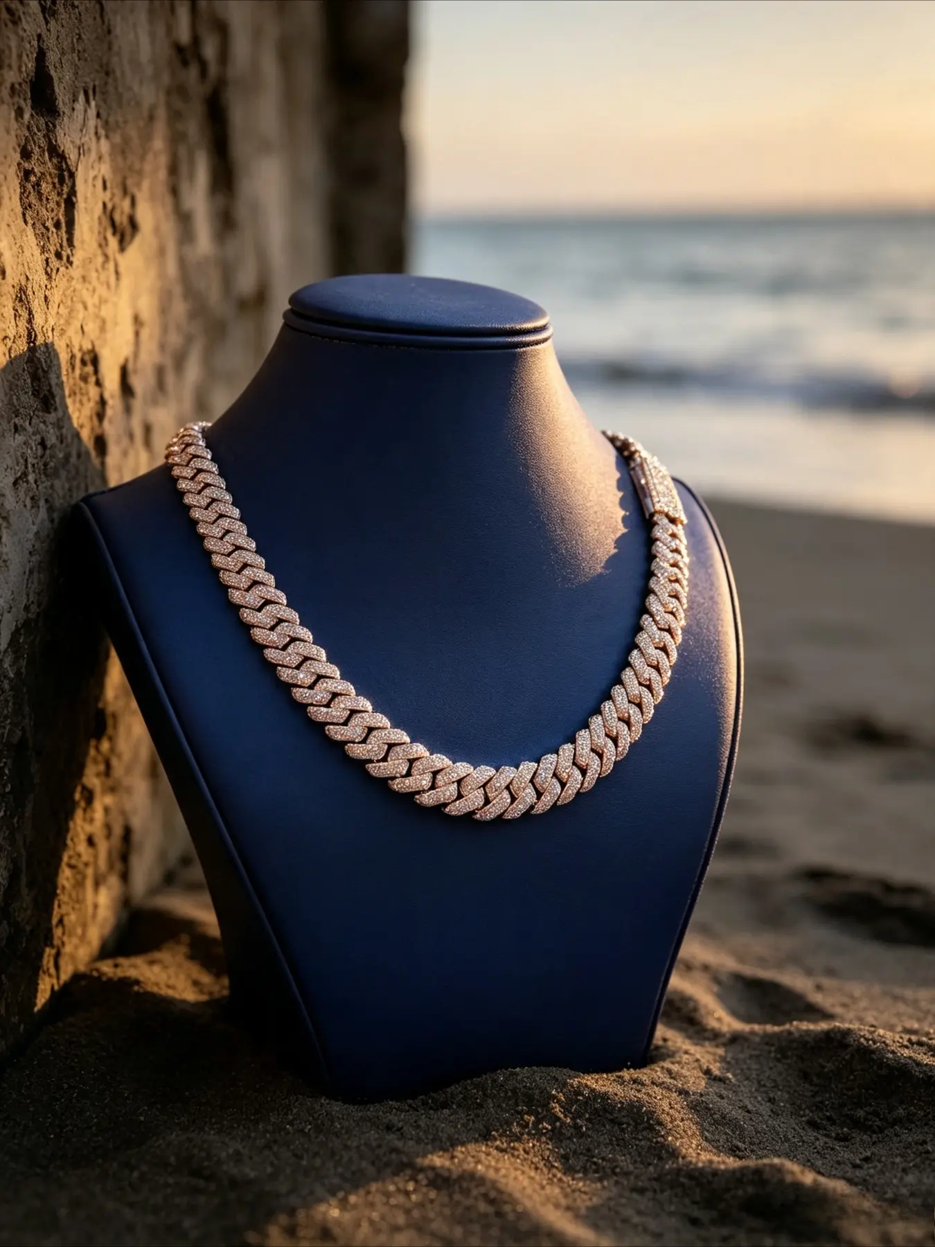20mm4 rows of retro glory series Miami Cuban necklaces, Chain Jewelry, Seiko inlaid with every detail full and exquisite, hip-hop men wear finishing accessories, and exclusive trendy jewelry for birthdays and anniversaries