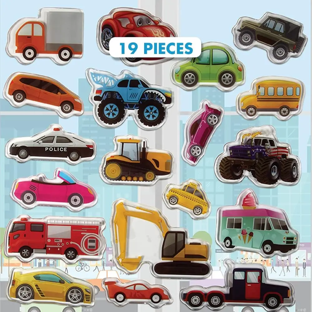 & Construction Gel Window Clings for  - Window Stickers for ,   Gel Clings, Window   Jelly  Sticker -  Plane Airplane Activities ( )