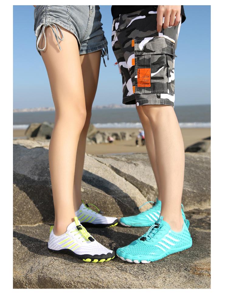 Mesler Water Shoes for Men Women Barefoot Quick-Dry Aqua Sock Outdoor Athletic Sport Shoes Kayaking Boating Hiking Surfing Walking#SpringStatements Greenish