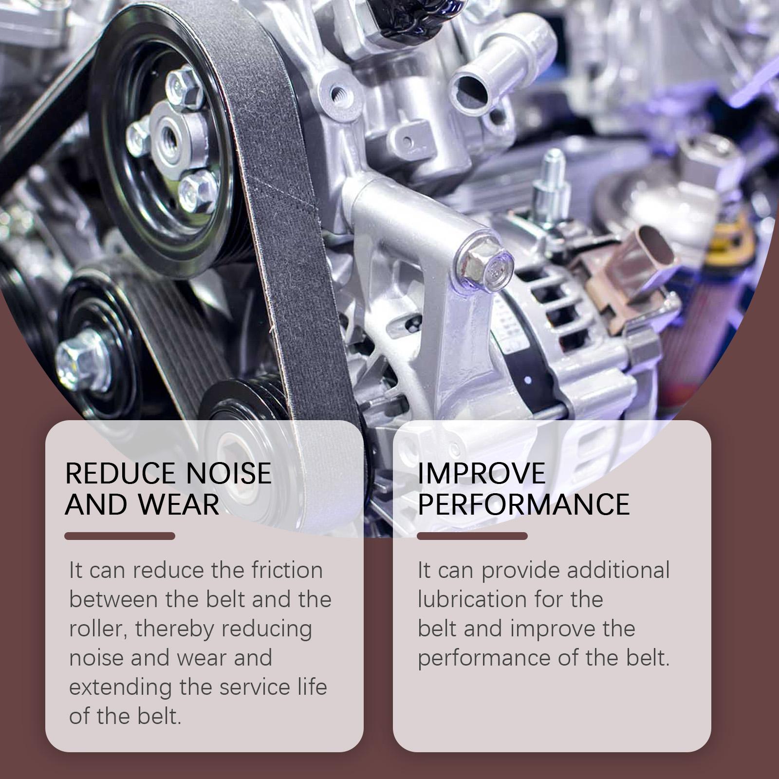 Homonth Car Engine Belt Lubricant Car Belt Noise Aging Protection Maintenance Agent