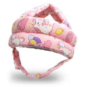 Baby Head Protector Baby Helmet  Crawling Walking, No Bumps Safety Head Adjustable Protective Cap  Walking, Playing (Unicorn)