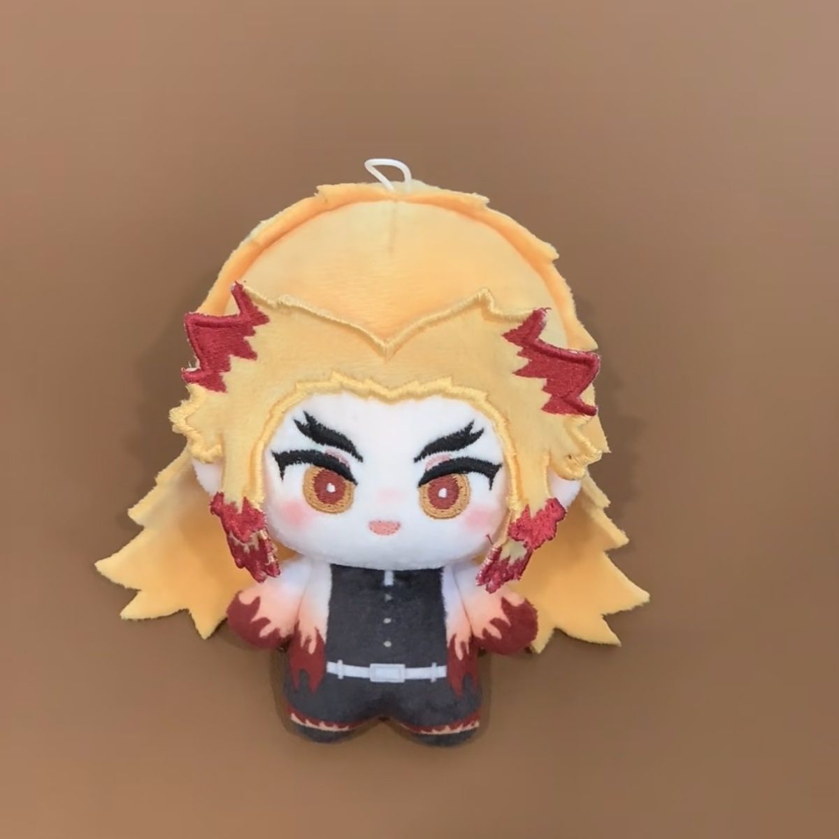 10cm Anime ‌Demon Slayer Kimetsu no Yaiba Rengoku Kyoujurou Plush Doll Cartoon Cosplay Stuffed Toy