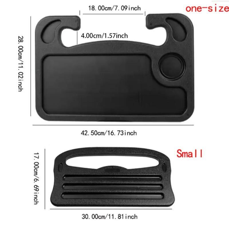 Portable Steering Wheel Dining Table, Car Laptop Computer Desk, Eat Work Drink Food Coffee Tray Board, Car Console Organizer, Car Interior Accessories