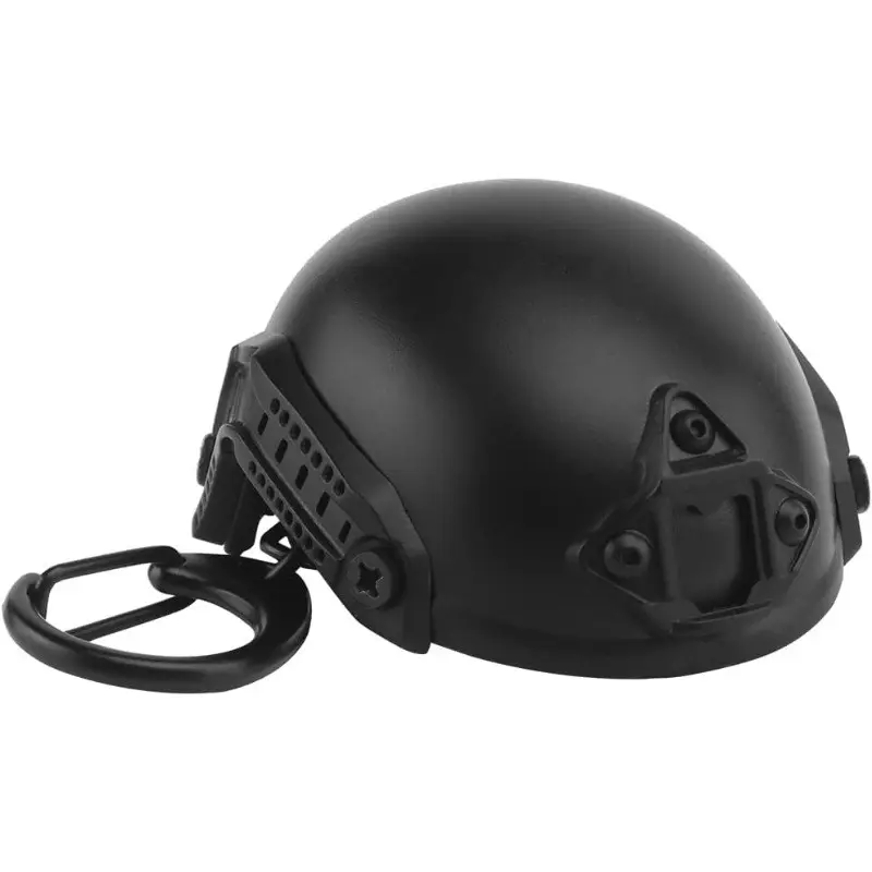 Tactical Helmet Keychain, Mini Portable Bottle Opener, Backpack Charm, Perfect Gift for Military Enthusiasts, Compact and Stylish