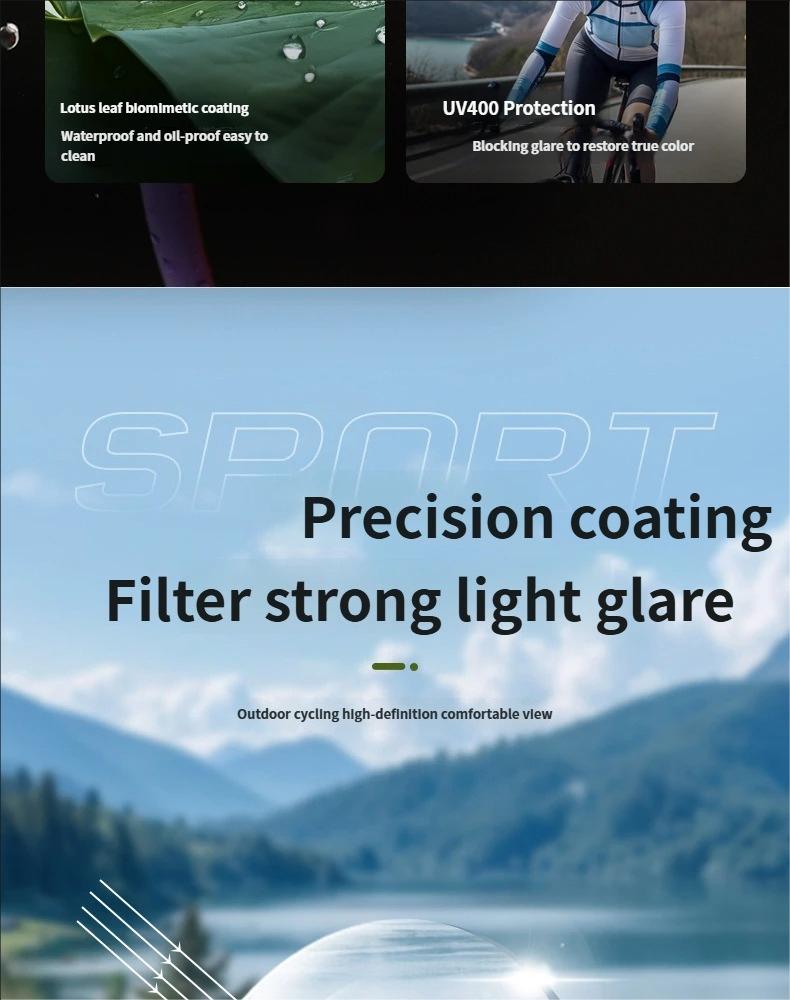HD cycling windproof glasses professional sports outdoor UV protection sunglasses marathon mountaineering goggle sunglasses