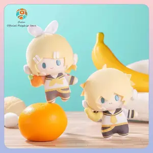 New Genuine Bilibiligoods Hatsune Miku Miniq Series Blind Box Kagamine Len Ornament Gift Meiko Mystery Box Kaito Action Figures
