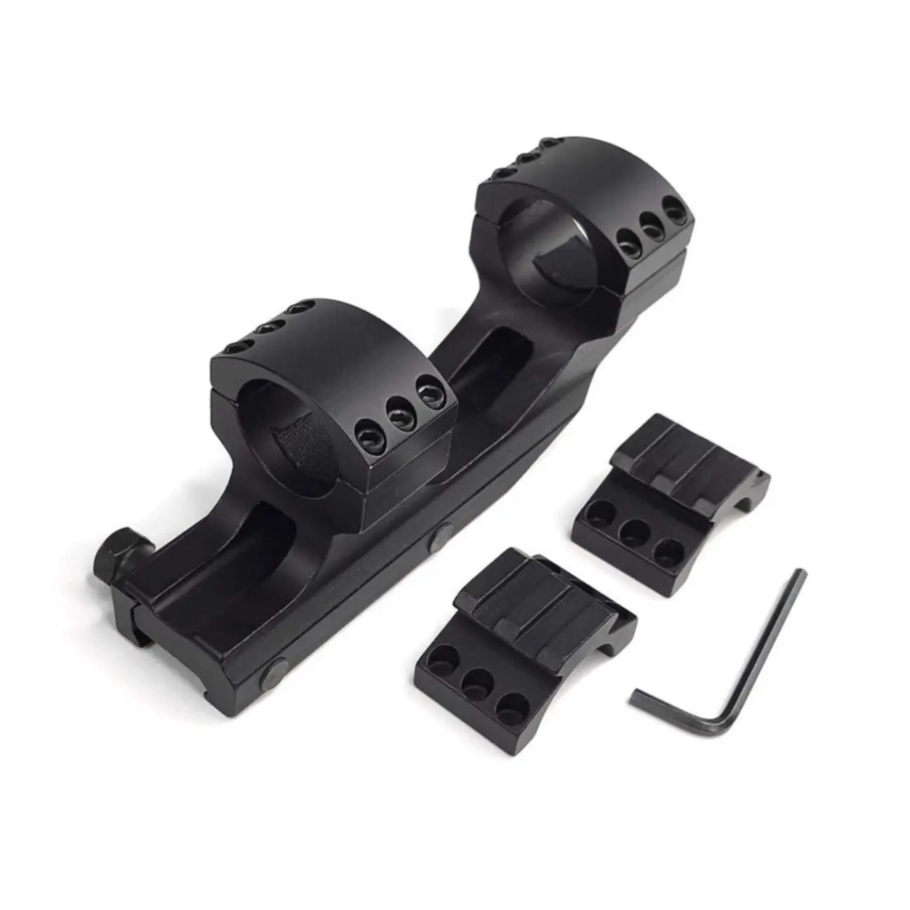 1 Inch Cantilever Flat Roof Telescope Mount, Dual Ring Installation, Front Extension, Ideal for Astronomy Enthusiasts, Easy Setup