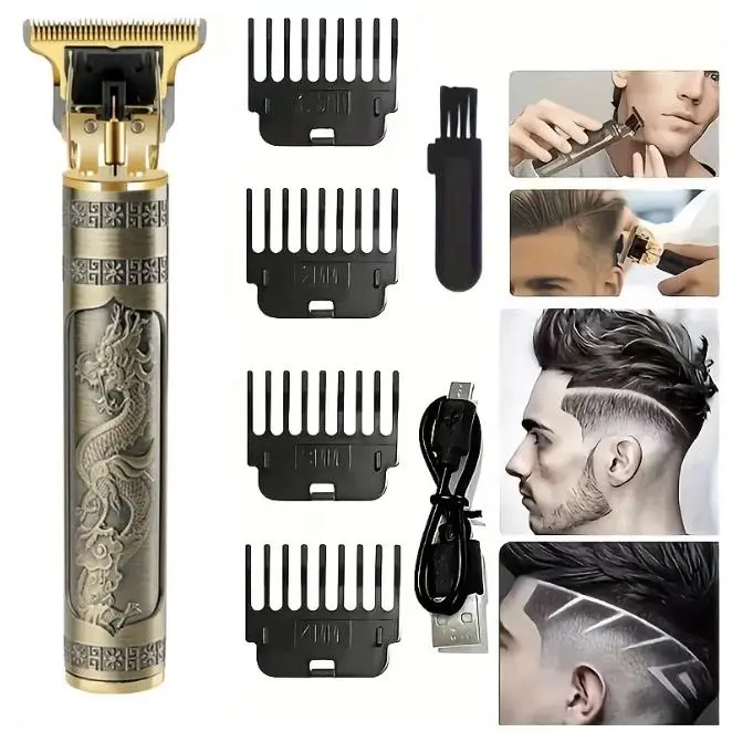 Men's Professional Cordless Hair Trimmer for Personal Grooming, Beauty & Personal Care Hair Clipper Appliance