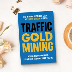 Traffic Gold Mining: Master the Business Logic of Short Videos, Digital Marketing, Content Monetization, and Audience Growth in 2026