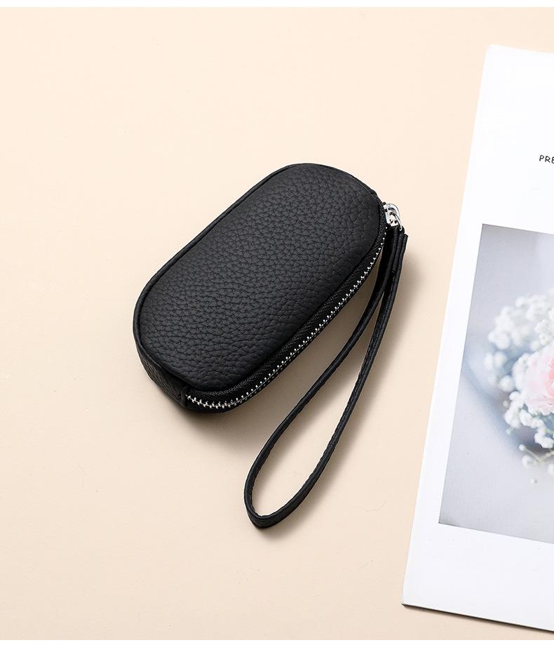 Mini Handheld Clutch for Women Double Zipper Coin Purse with Multiple Card Slots Small Portable Wallet for Coins Cash & Essentials Everyday Use