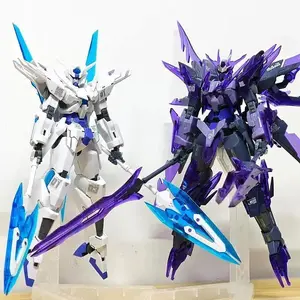 2026 hot item HGBF 1/144 GN-9999 Transient Gunpla Glacier Plastic Assembly Model Kit Mobile Suit Action Figure Anime Mecha Robot Toy Boys Gift