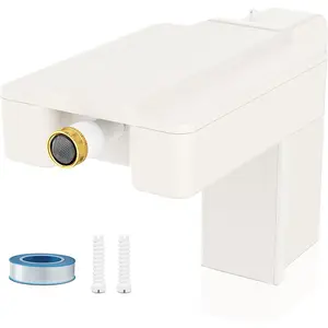 Pool Water Leveler Auto Fill, Automatic Pool Filler for Water Level Control, Auto Refill Kit for Swimming Pools, SPA, Pond (Grey White)