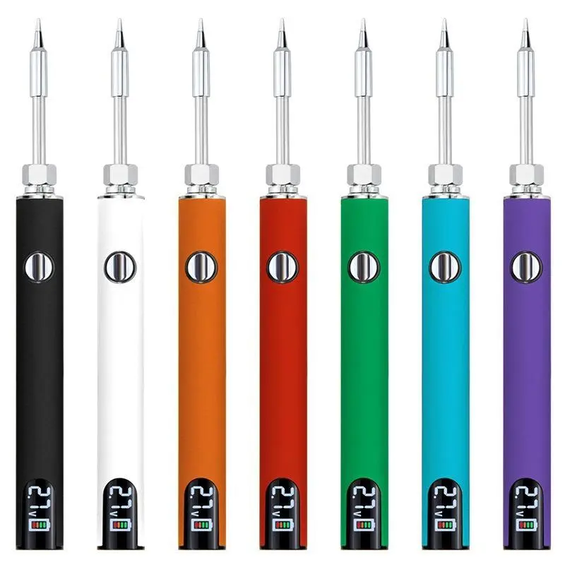 Soldering Iron Compact Handheld Soldering Pen for Electronic Repair and Craft Projects, Mini Rechargeable Electric Soldering Iron 8W, Hot Wire Pen
