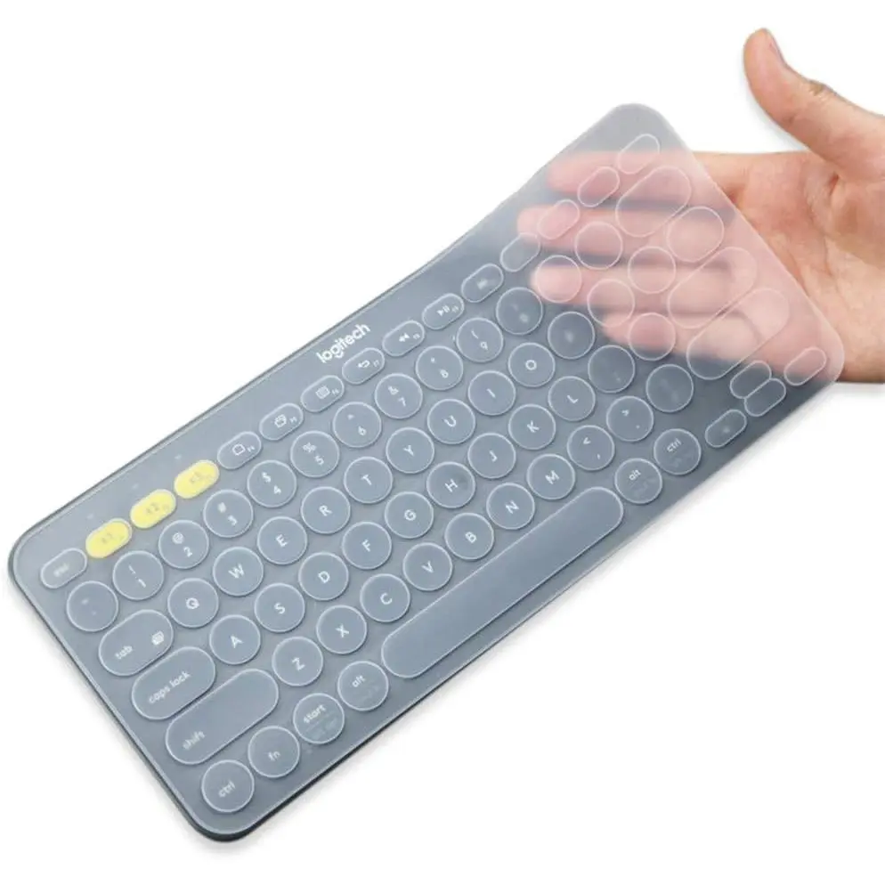 Keyboard Cover  for  K380 & Pebble  2 K380S Combo |  Multi - Device, , Dust Proof, Protective Accessories- Transparent