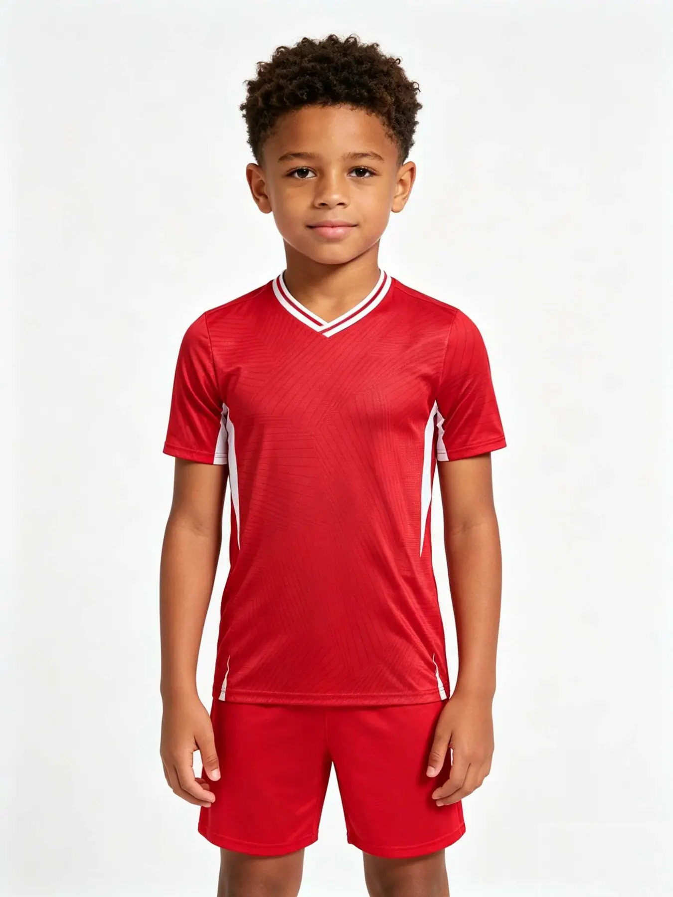 Unisex Youth Sports Jersey Set, Breathable Quick-Dry Football Training Gear, Ideal for School Games & Team Activities, Durable Athletic Wear