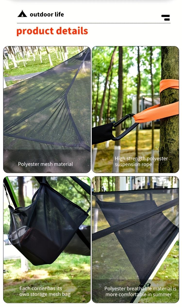 NEW Large Treehouse Hammock Tent for Multiple People!Multi-Use Camping Swing with Net - Perfect for Outdoor Relaxation & Adventure NEW Large Treehouse Hammock Tent for Multiple People!Multi-Use Camping Swing with Net - Perfect for Outdoor Relaxation & Adventure