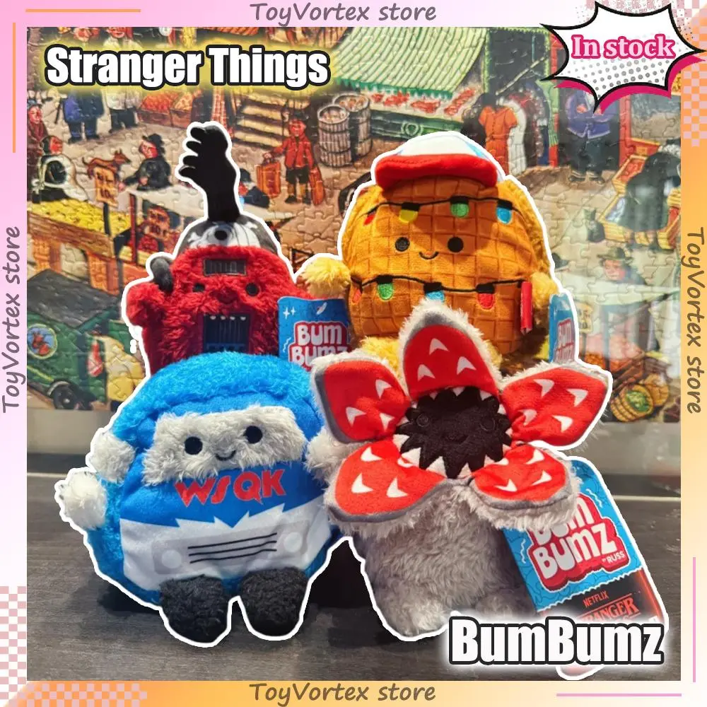 BumBumz Stranger Things Demogorgon Horror Red Flower Plush Doll Toy Christmas Gifts