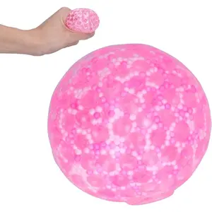 Stress Relief Squeeze Anxiety Relief Decompression Toy for Aged 3 and Soft Blue Ideal for Sensory Play and Stress Activities (Pinkish)