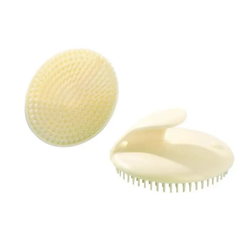 Scalp Exfoliating Brush, Scalp Shampoo Brush for Home & Travel, Silicone Soft Bristles, Bath Accessory for Head Care