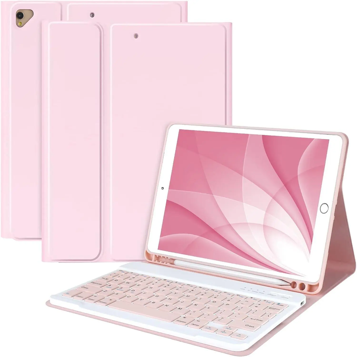 for iPad 9/8/7th Generation Case with Keyboard 10.2 inch,