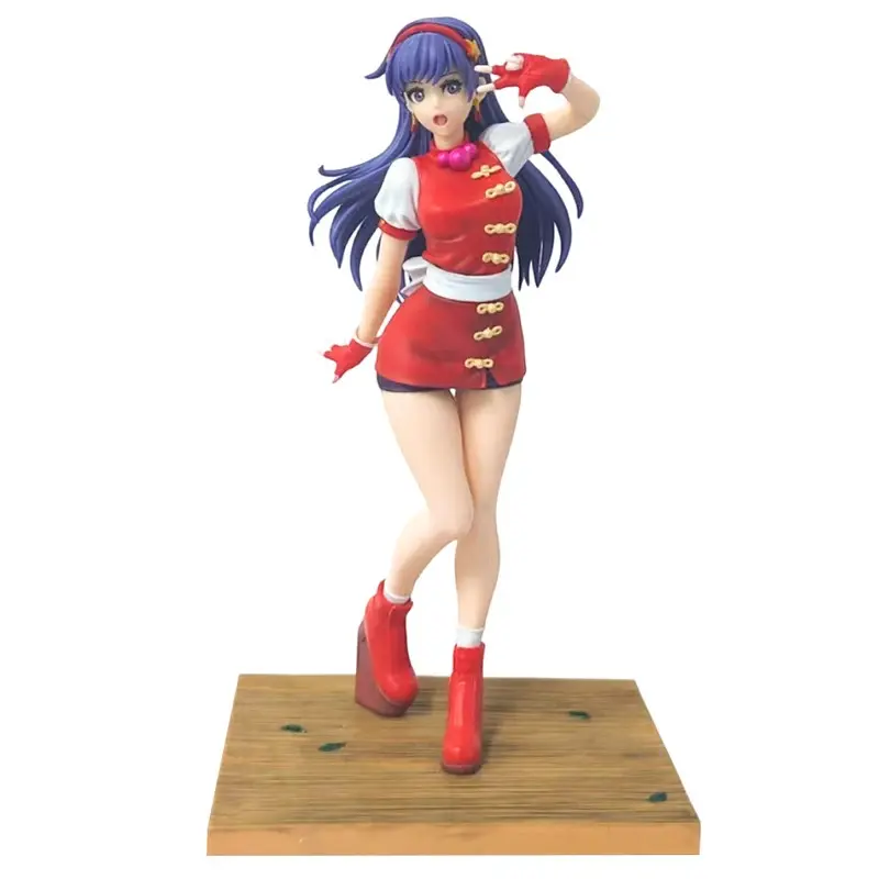 Anime The King Of Fighters '98 Snk GK Arcade Kyo Kusanagi Iori  Athena Action Pvc Toy Collection Game Peripheral PVC Model Toys