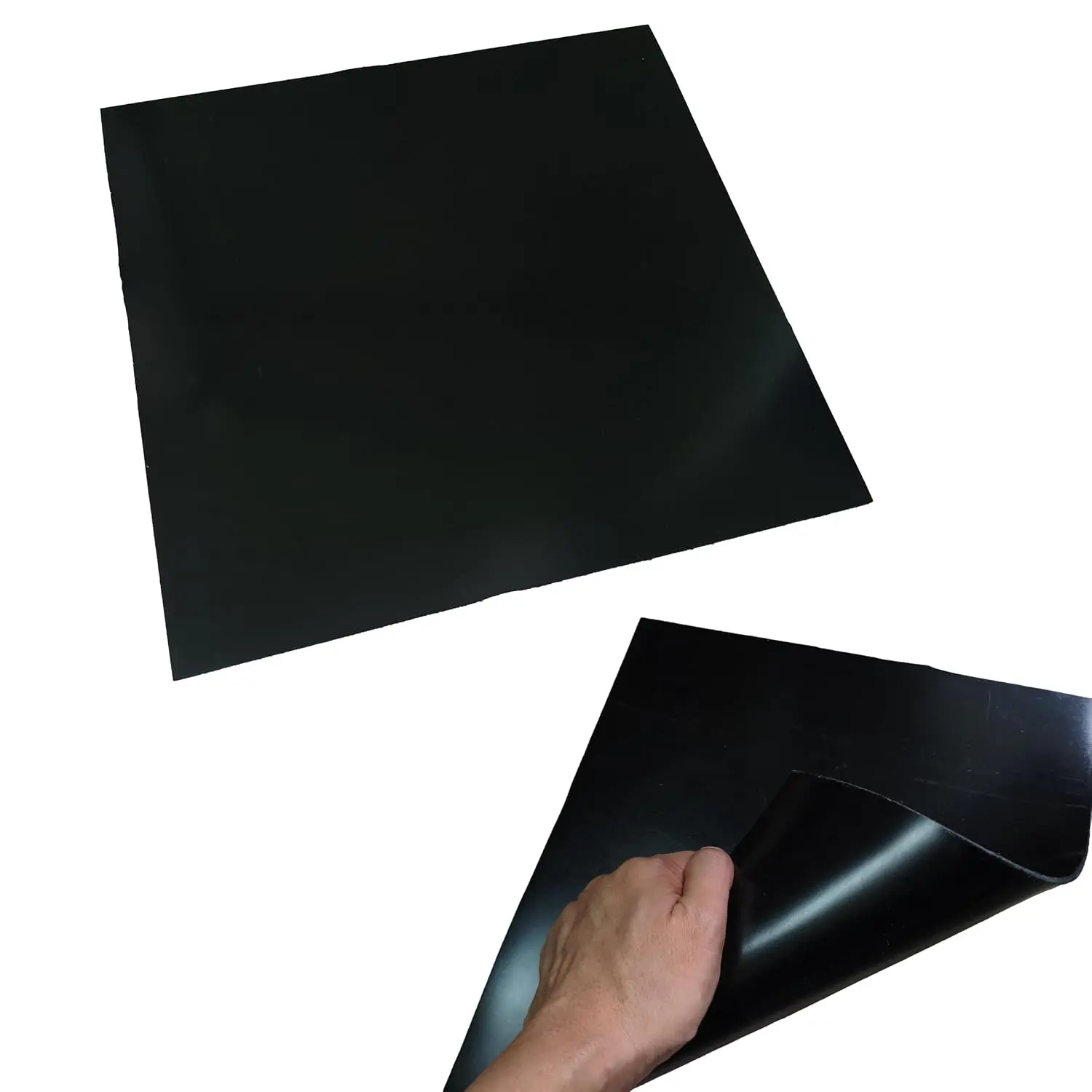 Neoprene Rubber Sheet - Oil-Resist Gasket Material, Flexible 12"x11" 3.0mm Rubber Sheet for Gasket Making, Weather Stripping