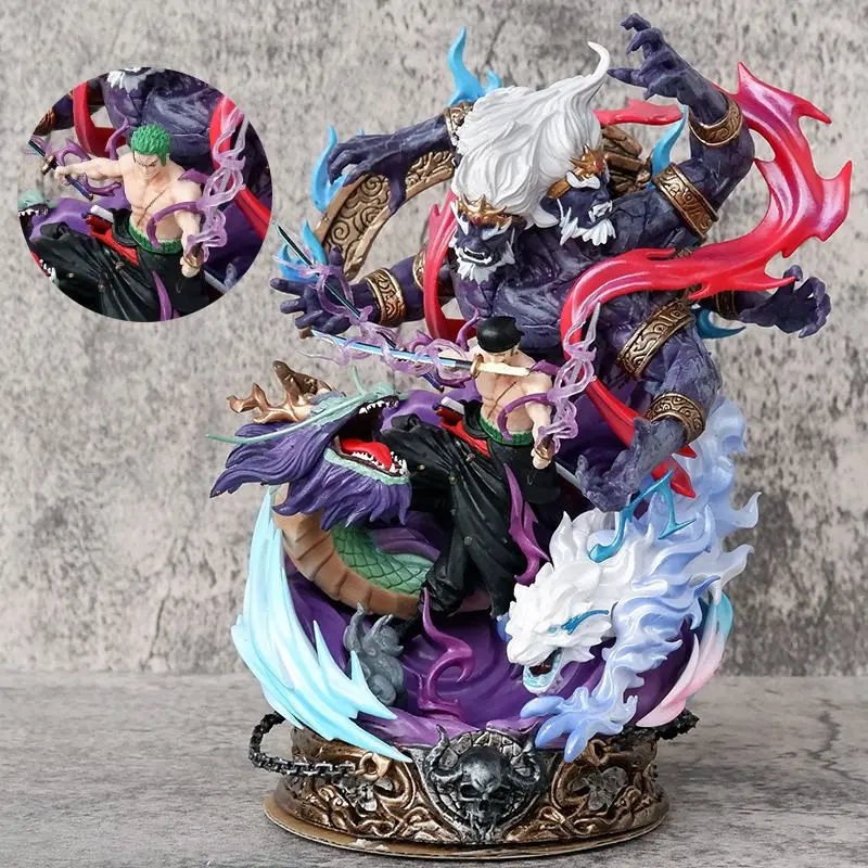 One Piece Figure Luffy Hell King Yamato Anime Model Collectible Statue Decorative Item Birthday Gift for Fans