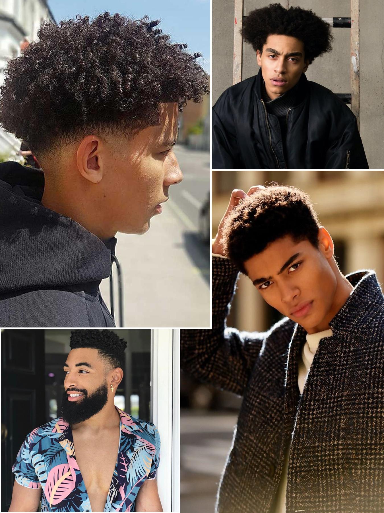 Men's Afro Curly Short Wigs 70s 80s Disco Rocker Style, 100% Human Hair, 6 Inch Black African Kinky Curly 8*10”Lace Base for Daily Wear, Party & Cosplay