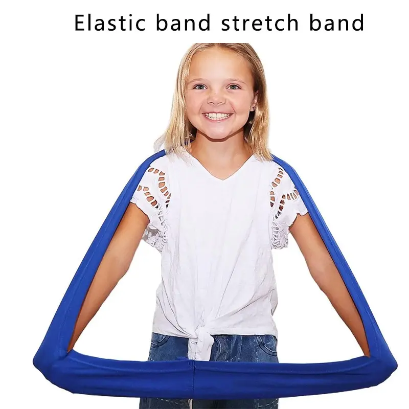 Single Pack Sports Resistance Band, Stretching Tool, Focus Aid, Silent Sensory Tool, Stress Relief Elastic Band, Exercise Equipment