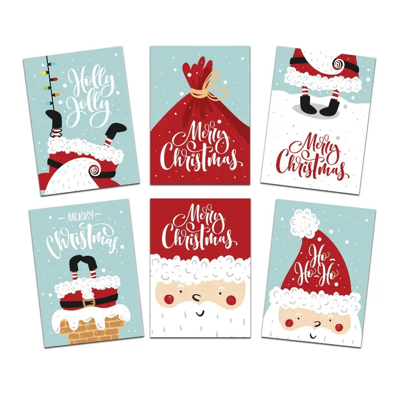 Christmas Card, Santa Claus Card, Christmas Gift Card, Exclusive for Christmas