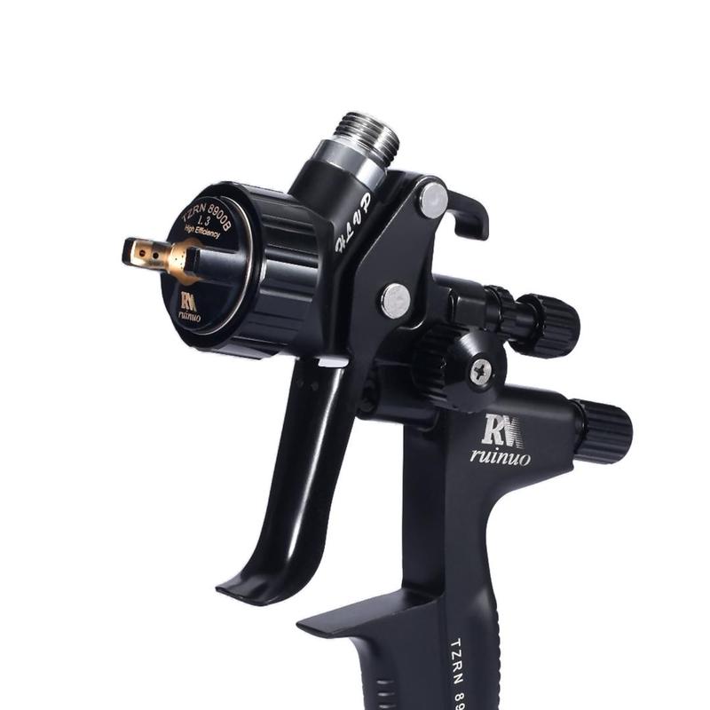 Auto Body Professional Car Spray Gun, Gravity Supply Air Spray Gun, Size 1.3mm 600cc Cup High Atomization Car Paint Gun, Professional Car Repair Tool for All Auto Paint Topcoat, Paint Spraying Tool