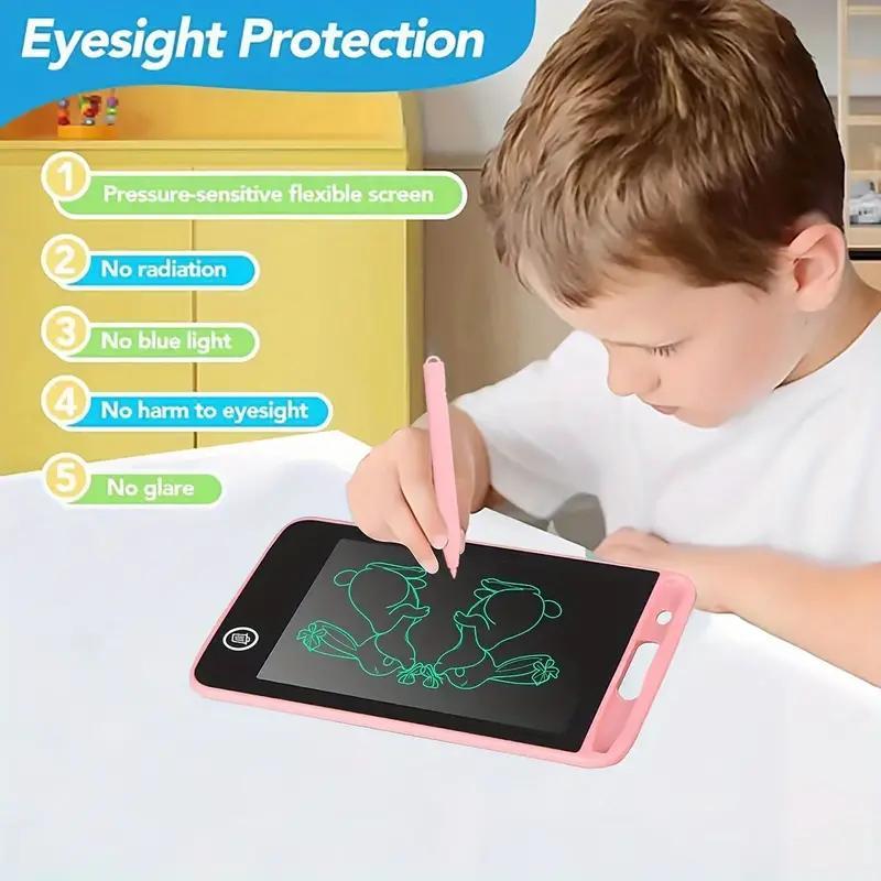 1 Count LCD Writing Tablet, Electronic Doodle Board, Lock Key Drawing Pad, Drawing Tablet For Students, Christmas Gift