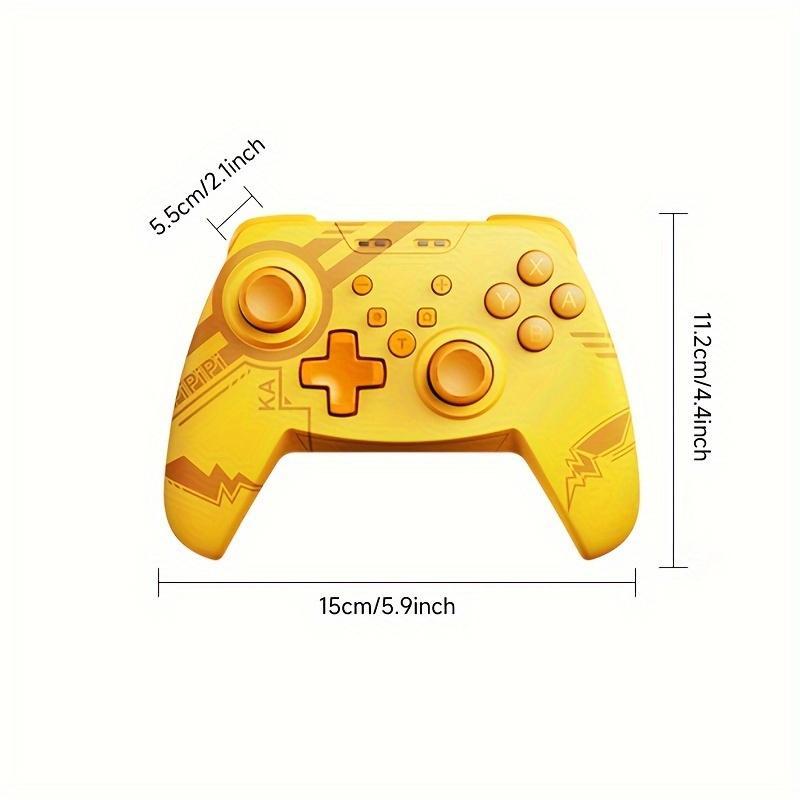 Wireless Controller, 2.4G Wireless BT Connection Gamepad, Large Capacity Battery Game Controller for Switch Lite/OLED/NS/PC/Phone/Tablet