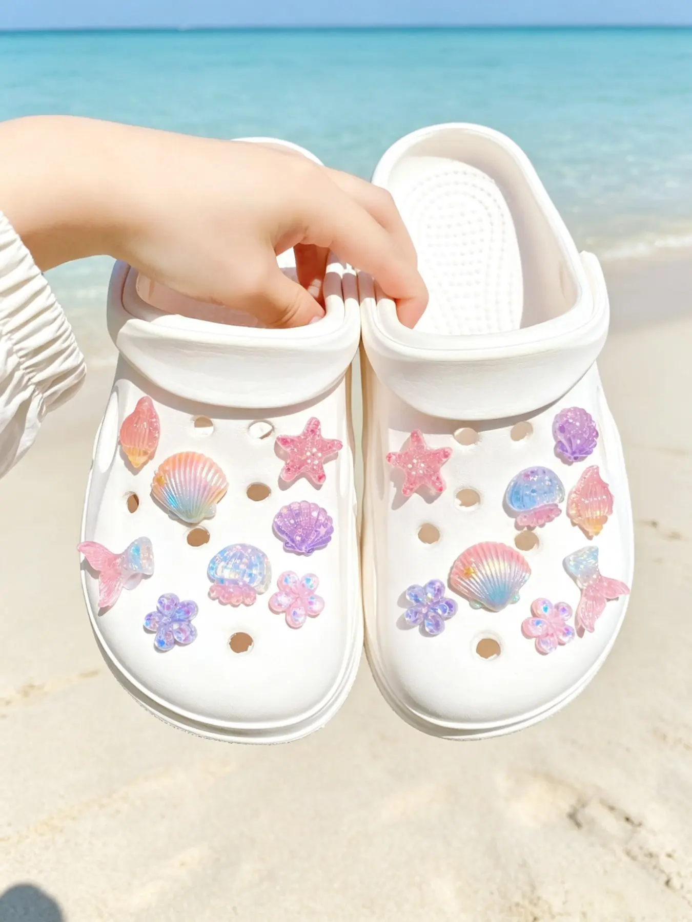 16 Pcs Cute Sandal Accessories DIY Detachable Shoe Decorations for Women, Fun Personalized Footwear, Perfect Gift for Festivals and Parties