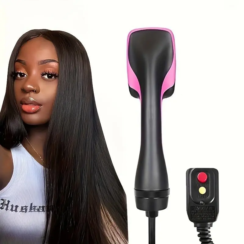 Multifunctional One-Step Hot Air Brush, Heated Brush, Automatic Hair Straightener, Safe Use, Perfect Gift Option, Ideal for Styling & Shaping, Hair Straightener Comb