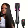 Multifunctional One-Step Hot Air Brush, Heated Brush, Automatic Hair Straightener, Safe Use, Perfect Gift Option, Ideal for Styling & Shaping, Hair Straightener Comb