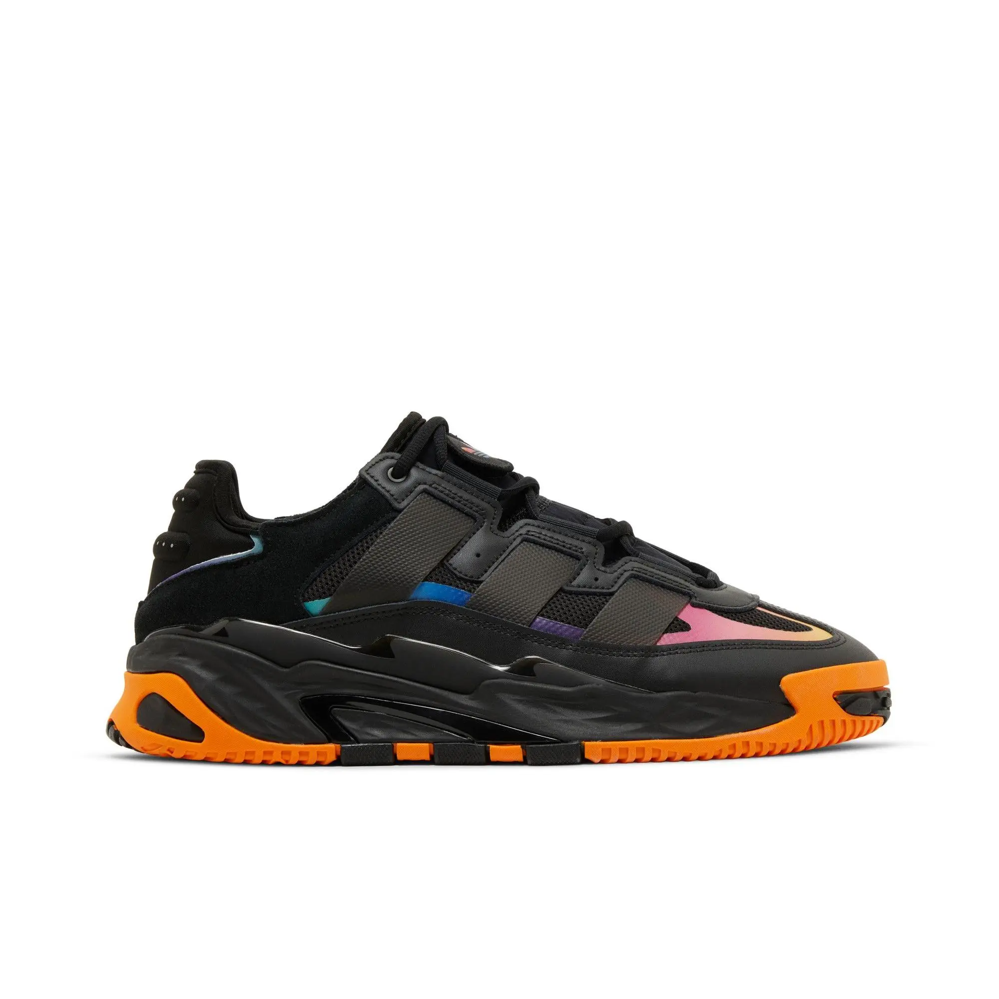adidas Niteball 'Club Fresh' (Unisex) Core Black/Core Black/Orange Rush lifestyle casual shoes GW1624
