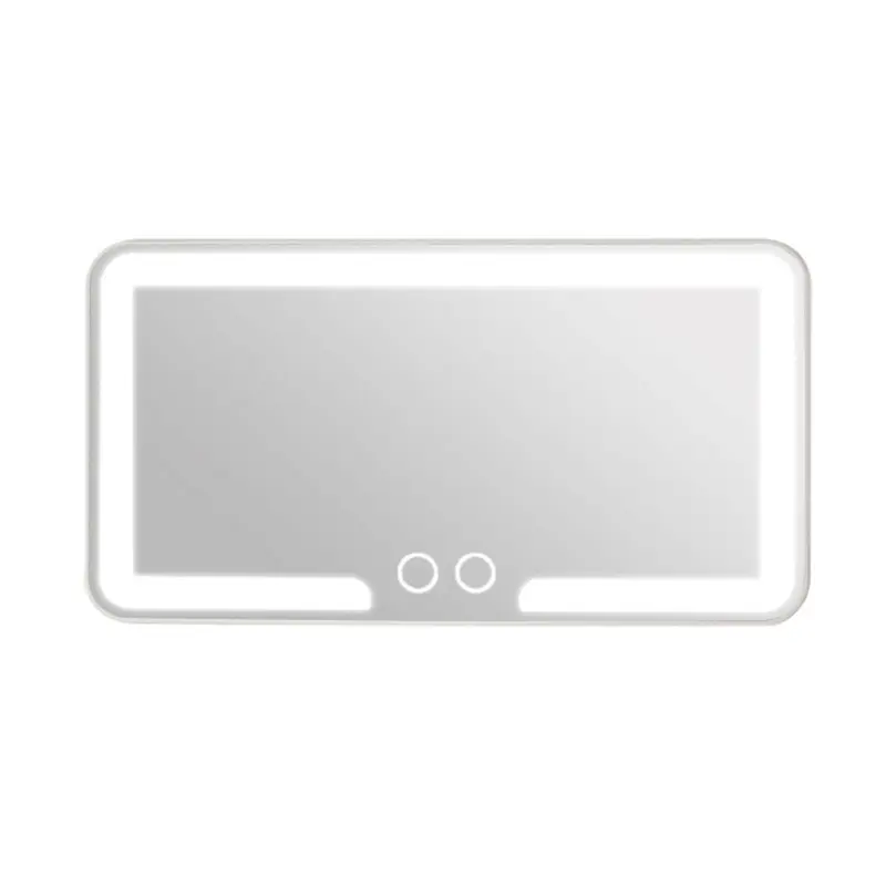 Car Sun Visor Makeup Mirror, LED Touch Screen Adjustable Brightness Auto Interior Makeup HD Mirror, Rechargeable Vanity Mirror,girly car accessories,car stuff Multifunctional Car Led Car Smart Display Car Sun Visor Makeup Mirror, LED Touch Screen Adjustable Brightness Auto Interior Makeup HD Mirror, Rechargeable Vanity Mirror,girly car accessories,car stuff Multifunctional Car Led Car Smart Display