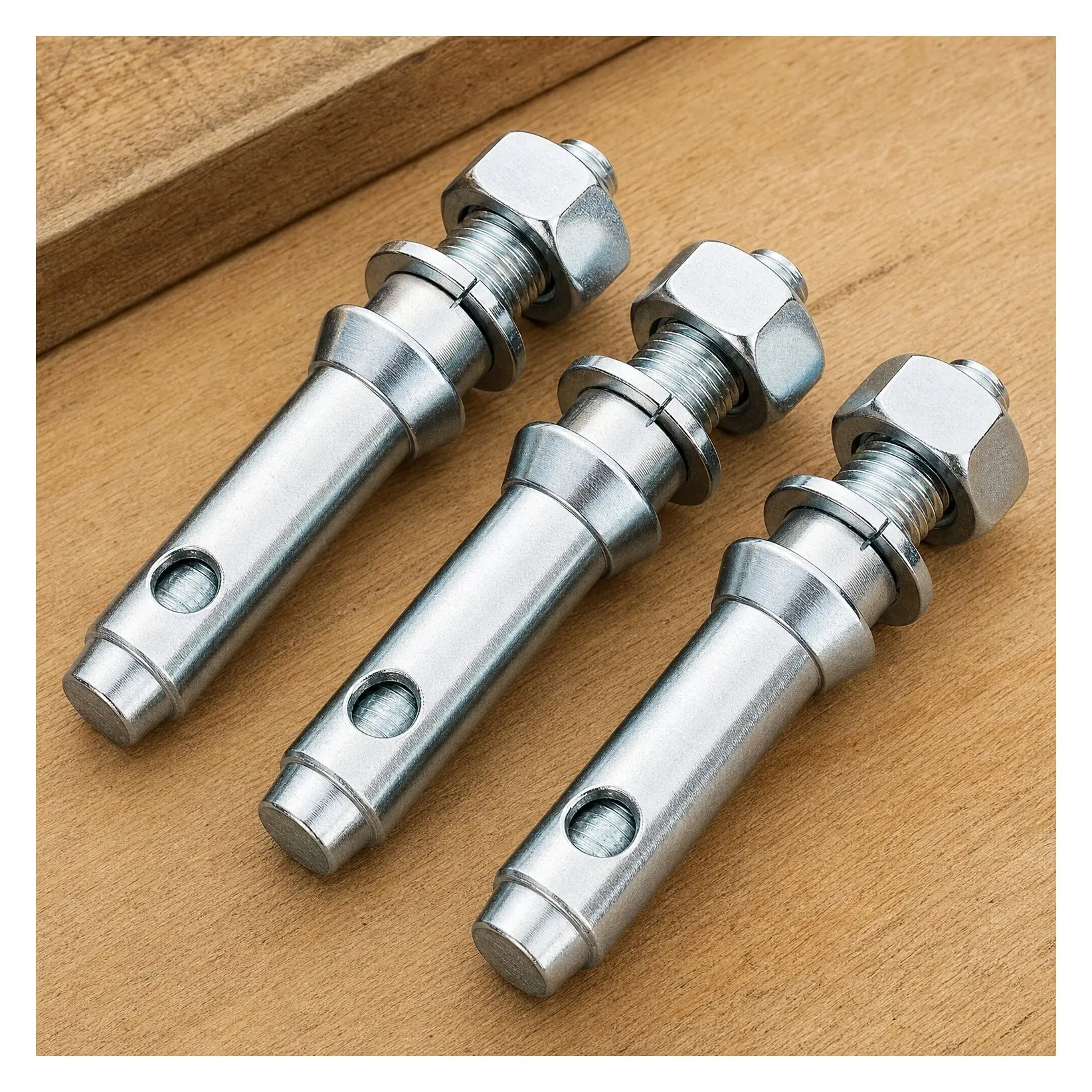 S07020800 Cat 1 Draw Pin Hitch Tractor Pins, 5-1/2 in Universal Forged Top Link Pin, Lift Arm Pin Accessories for Tractors, 3 PackGift