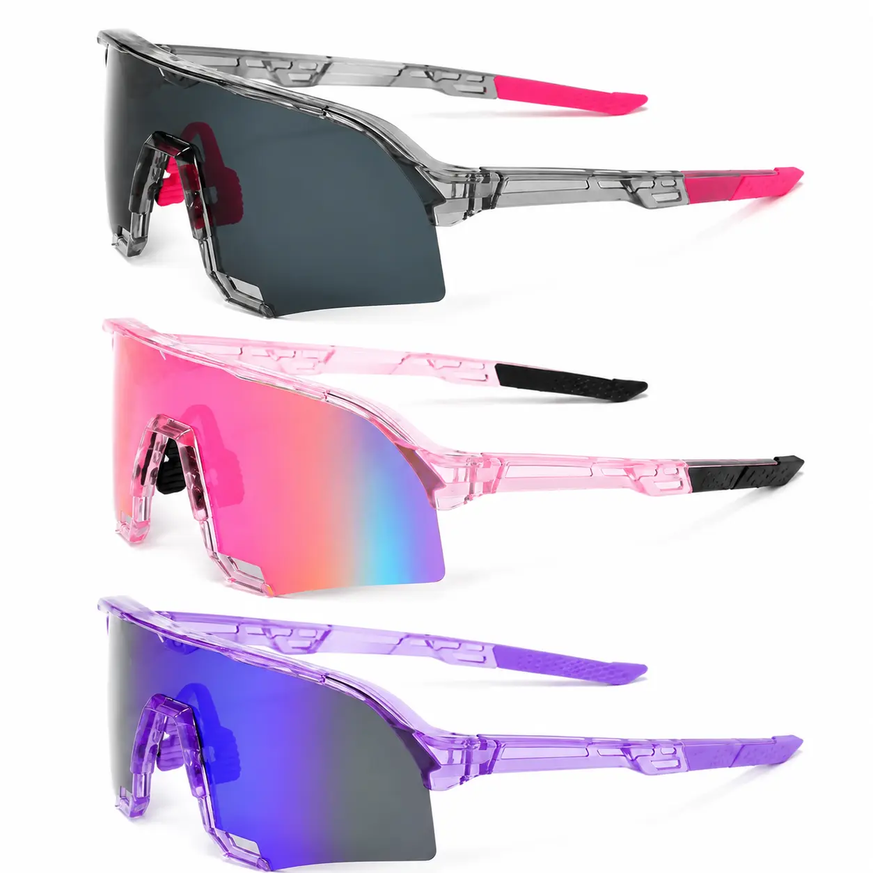 High-Performance Oversized Men’s Sunglasses Set – Three Stylish UV400-Protected Frames with Anti-Glare HD Lenses, Ultra-Light Acetate Construction, and Contemporary Casual Aesthetic Ideal for Daily Commuting, Weekend Travel, and Outdoor Activities