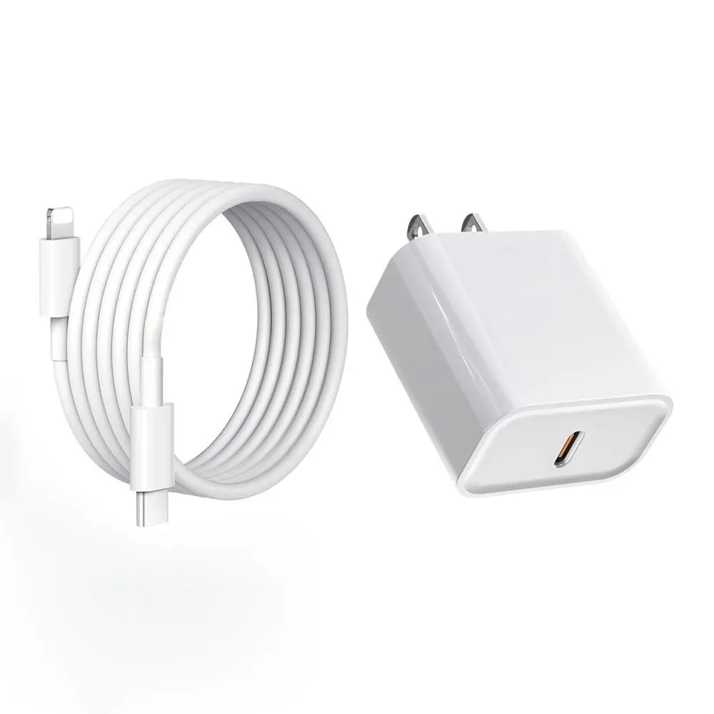 Gan PD 30w Fast Charging Adapter Kit, Quick Charge Data Cable, Compatible with iPhone 14/13/12/11/x/8/7/6, AirPods, 30w Power Supply